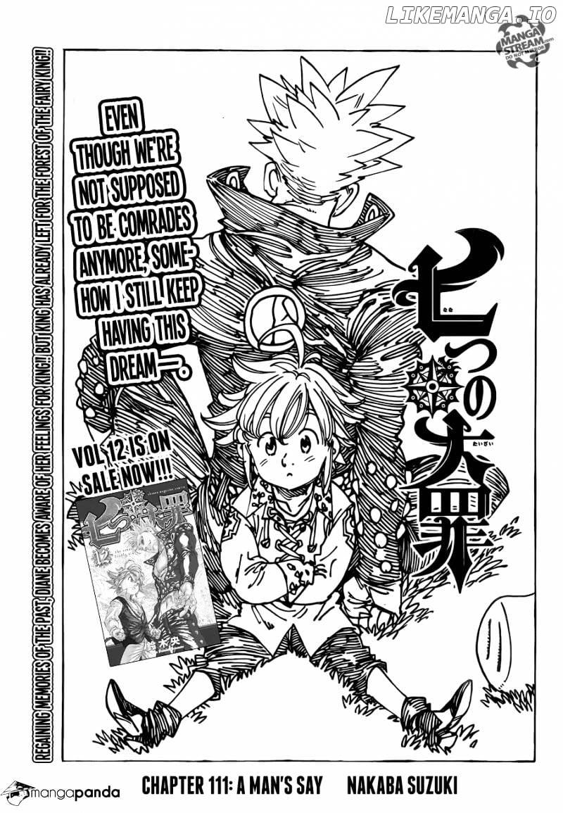 Nanatsu no Taizai chapter 111 - page 1