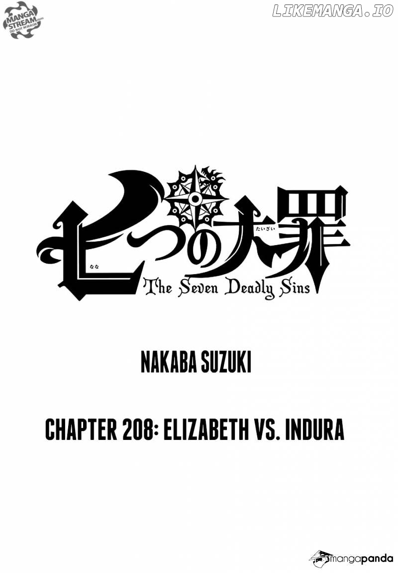 Nanatsu no Taizai chapter 208 - page 1