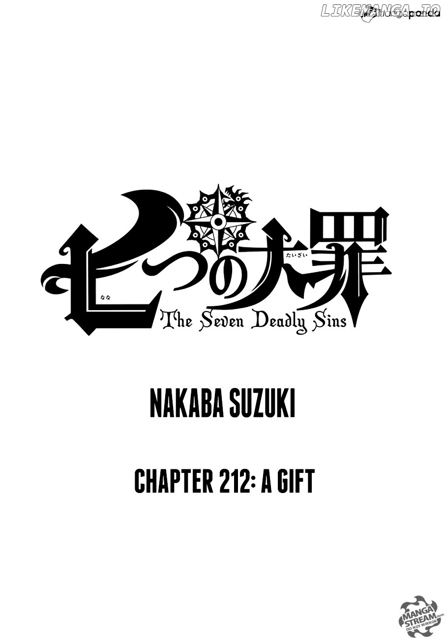 Nanatsu no Taizai chapter 212 - page 1