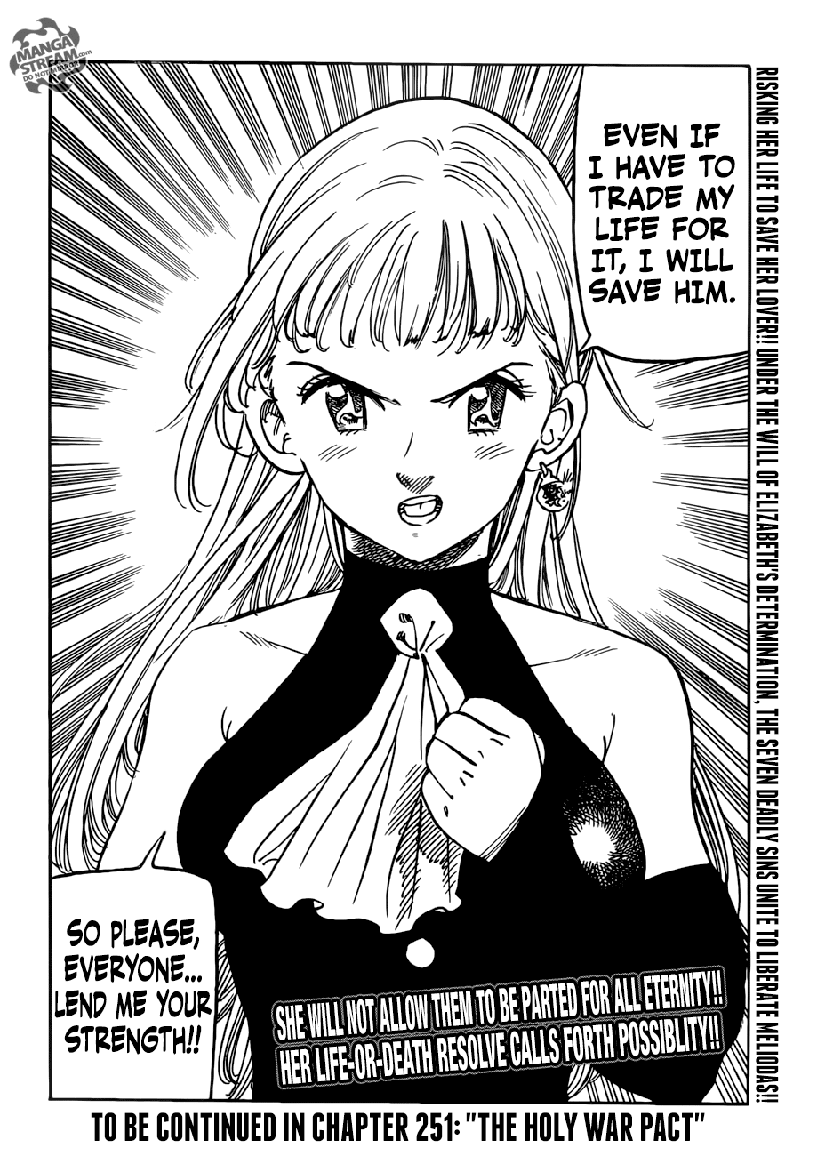 Nanatsu no Taizai chapter 250 - page 21