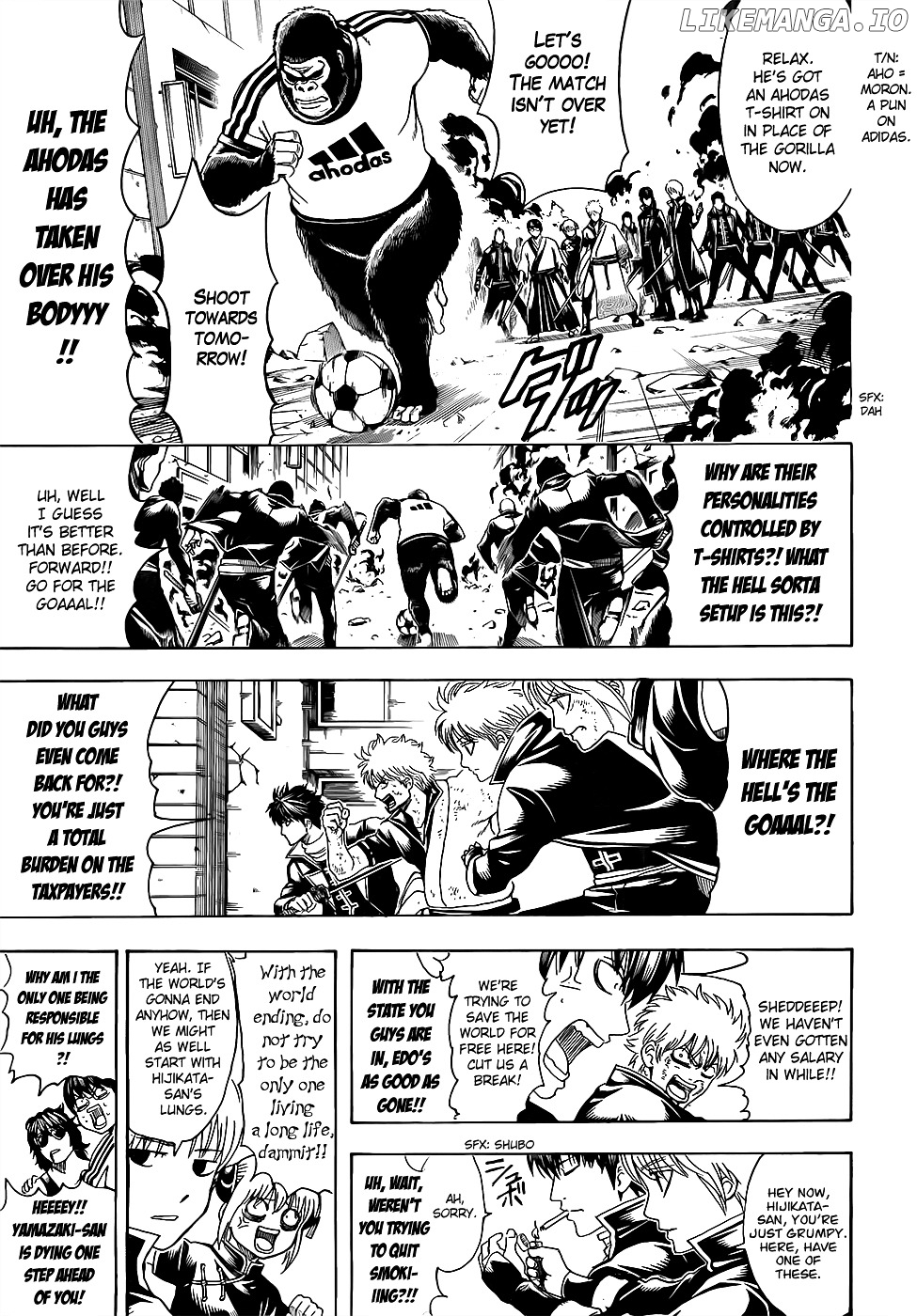 Gintama chapter 607 - page 7