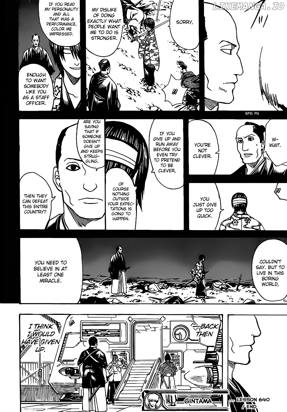 Gintama chapter 640 - page 18