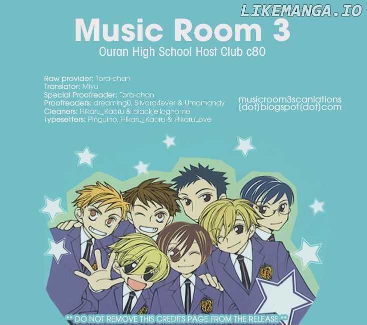 Ouran High School Host Club chapter 80 - page 1