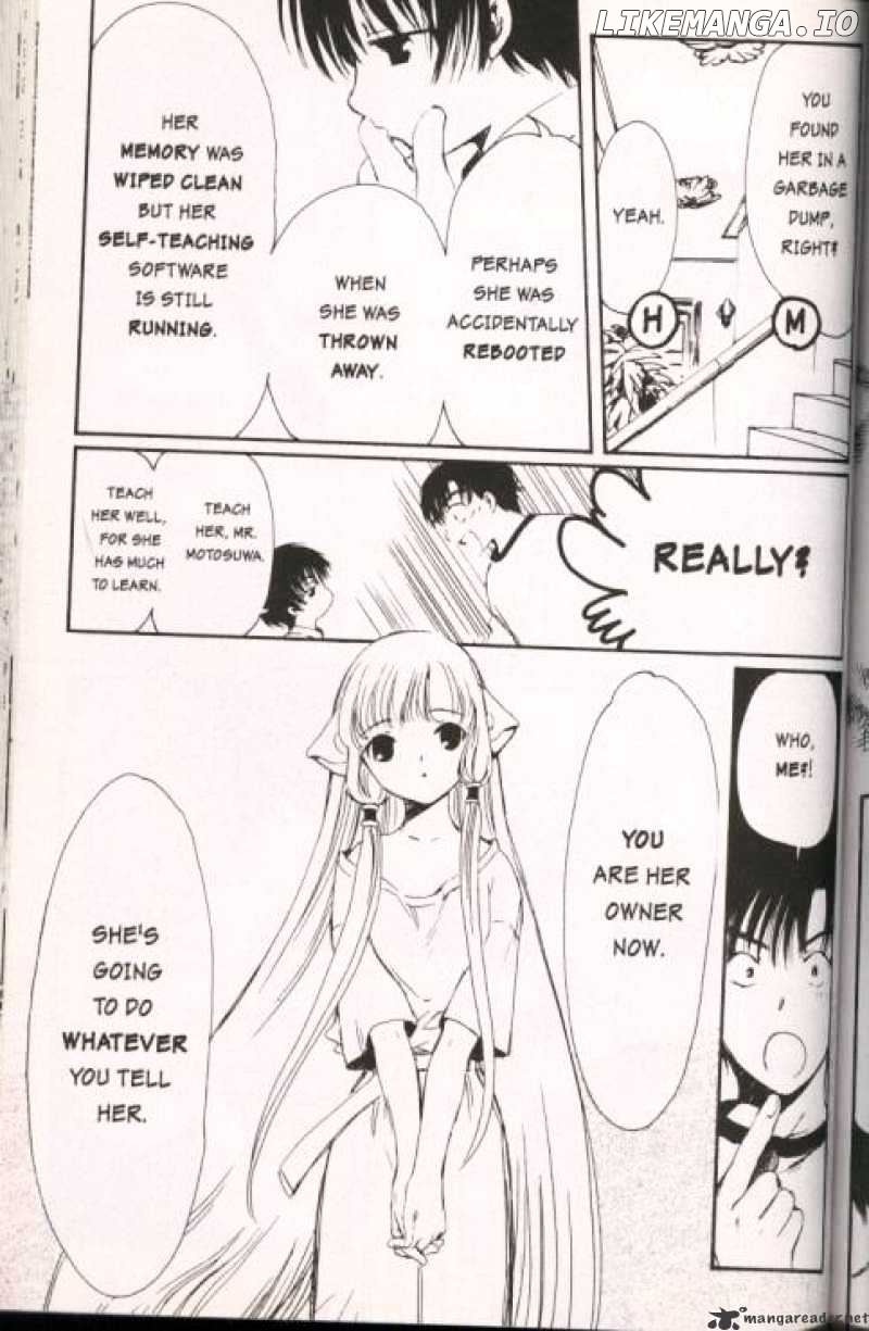 Chobits - Manga chapter 6 - page 7