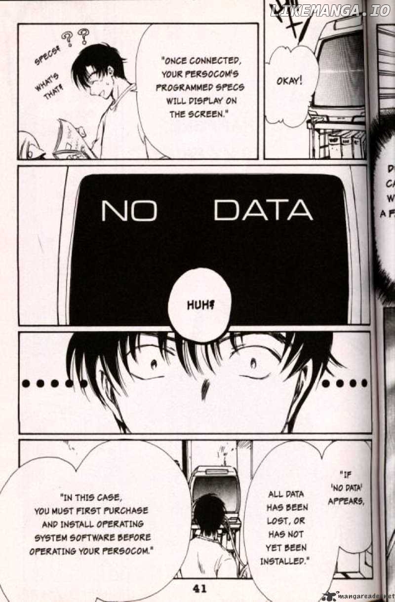 Chobits - Manga chapter 2 - page 13