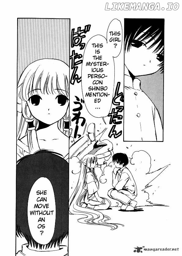 Chobits - Manga chapter 4 - page 13