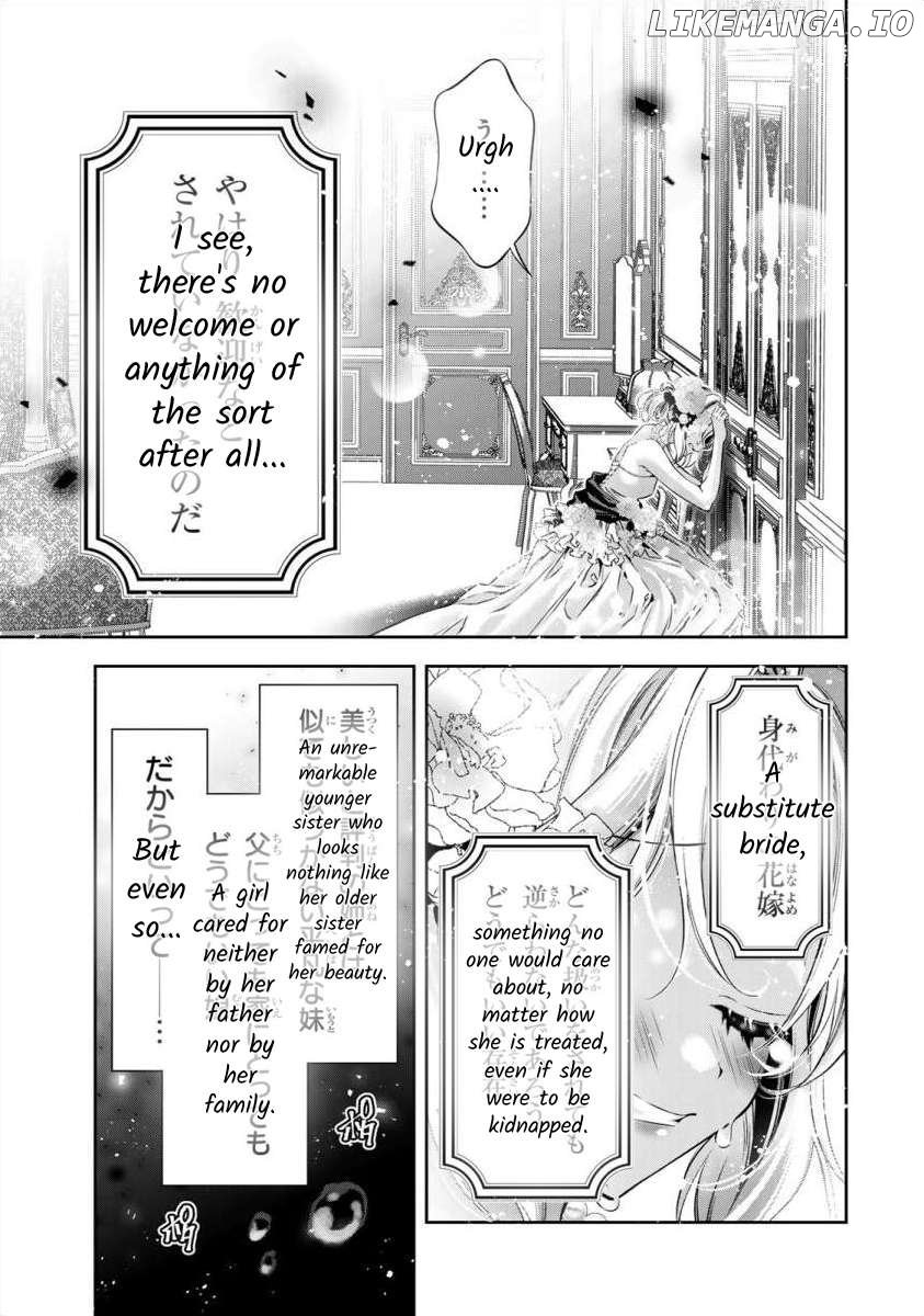 The substitute bride is captured by the yandere lord Chapter 1 - page 44