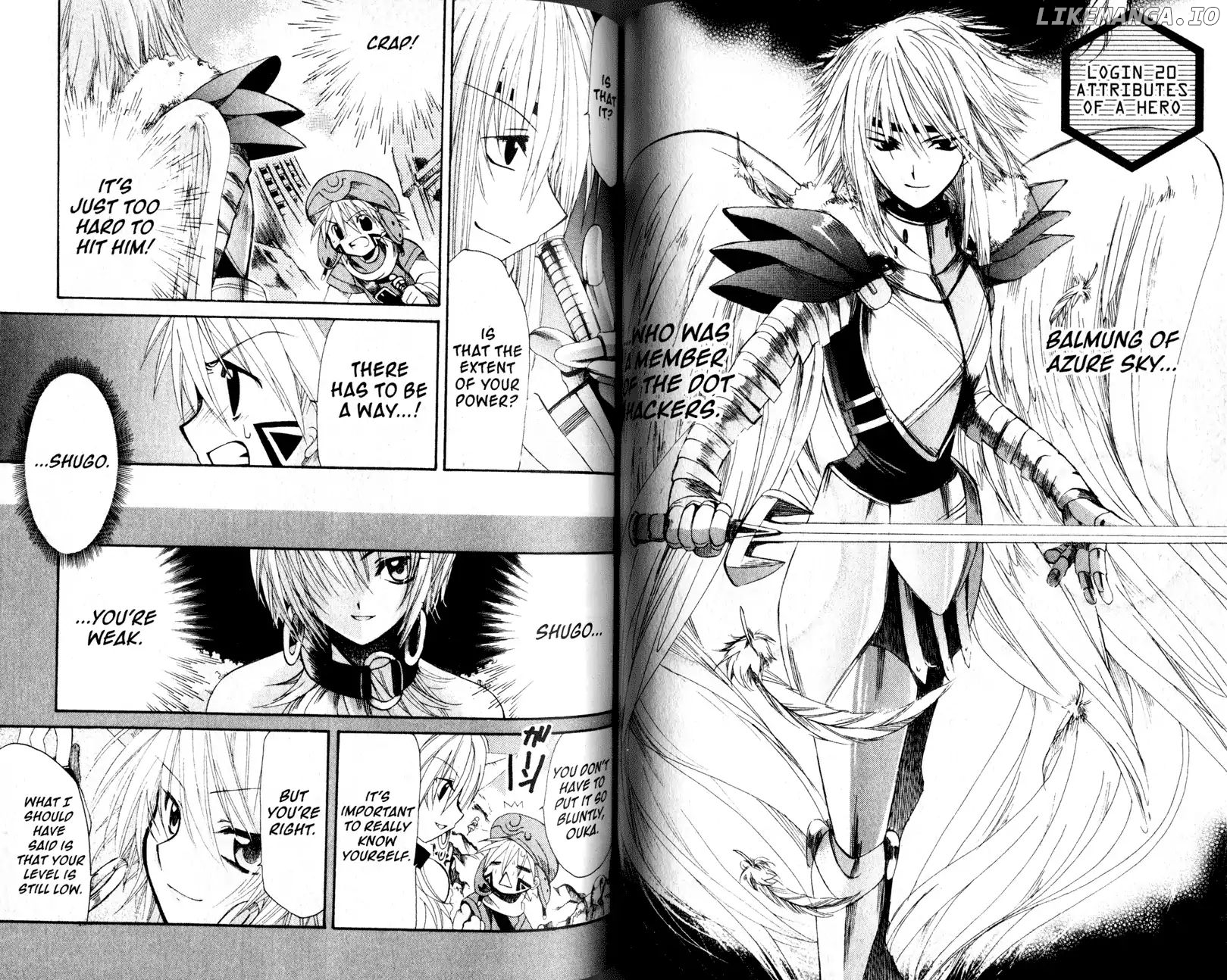 .hack//Tasogare no Udewa Densetsu chapter 20 - page 2