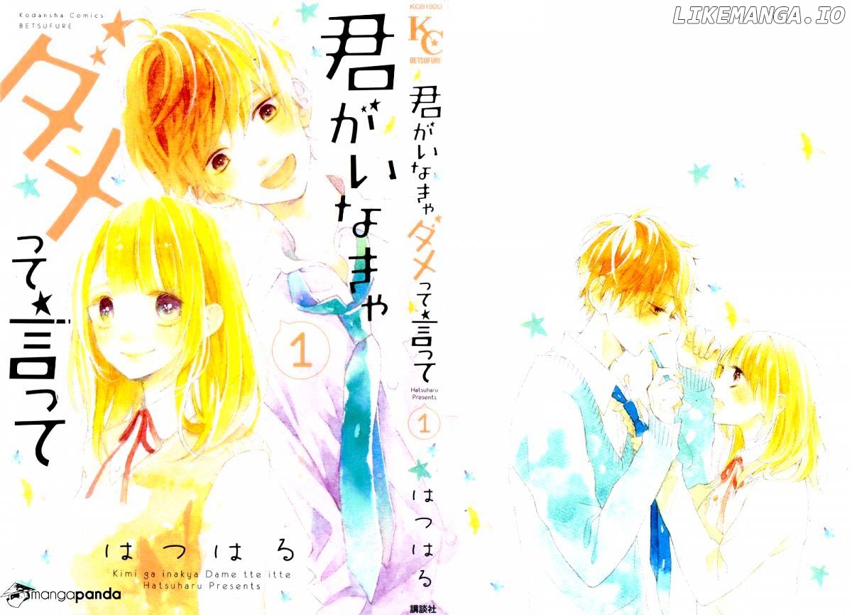 Kimi Ga Inakya Dame Tte Itte chapter 2 - page 4