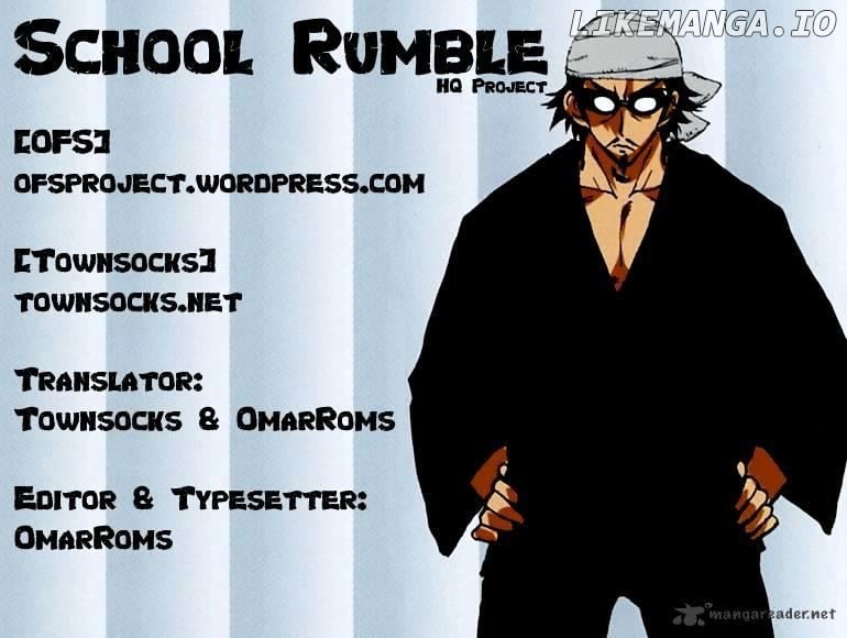 School Rumble Chapter 15 - page 161