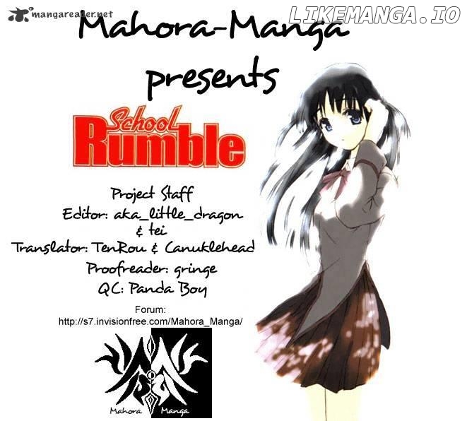 School Rumble Chapter 9 - page 167