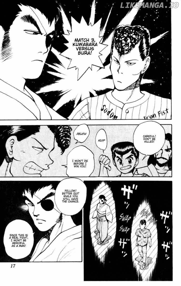 Yu Yu Hakusho chapter 27 - page 16