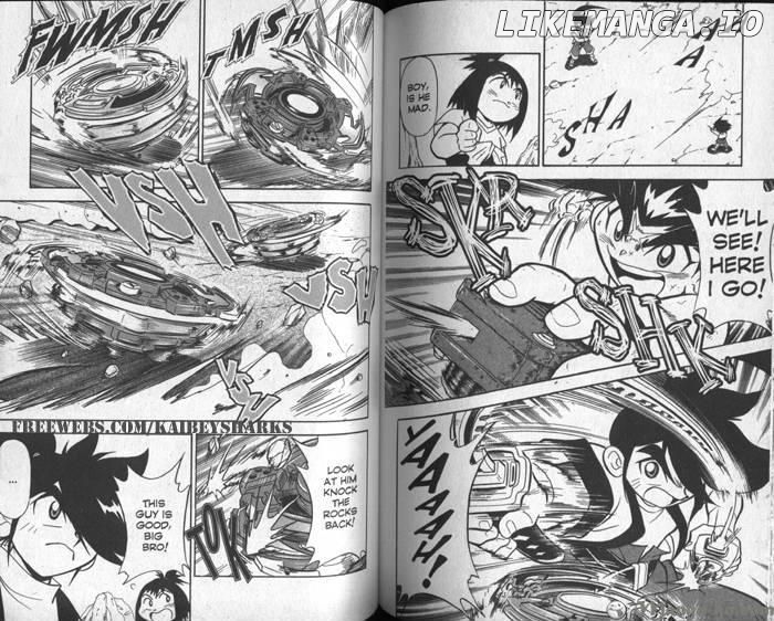 Bakuden Shoot Beyblade chapter 29.1 - page 11