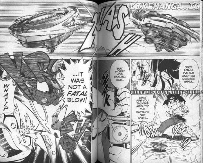 Bakuden Shoot Beyblade chapter 29.1 - page 13