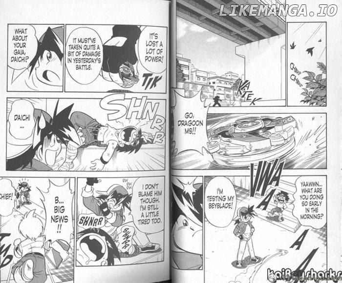 Bakuden Shoot Beyblade chapter 54 - page 6