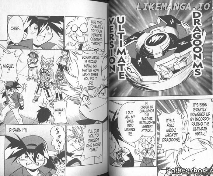 Bakuden Shoot Beyblade chapter 55 - page 4