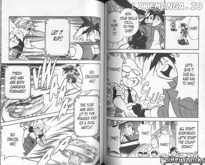 Bakuden Shoot Beyblade chapter 56 - page 12