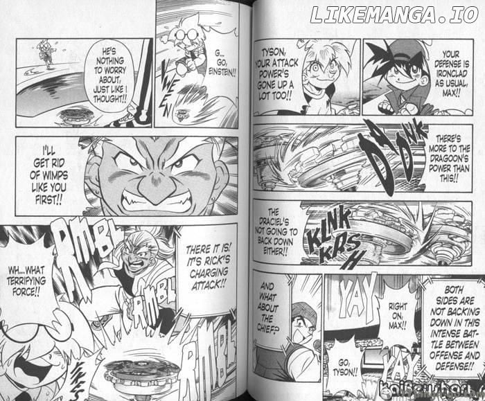 Bakuden Shoot Beyblade chapter 56 - page 14