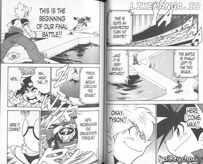 Bakuden Shoot Beyblade chapter 56 - page 27