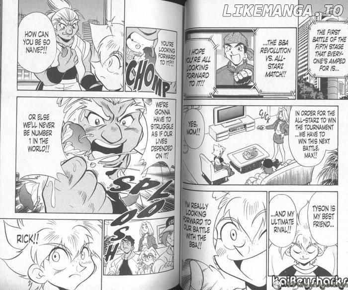 Bakuden Shoot Beyblade chapter 56 - page 3