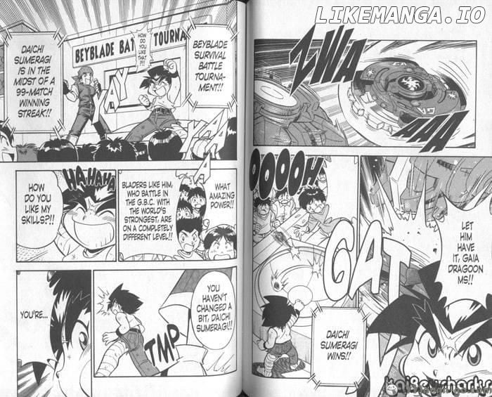 Bakuden Shoot Beyblade chapter 56.1 - page 2