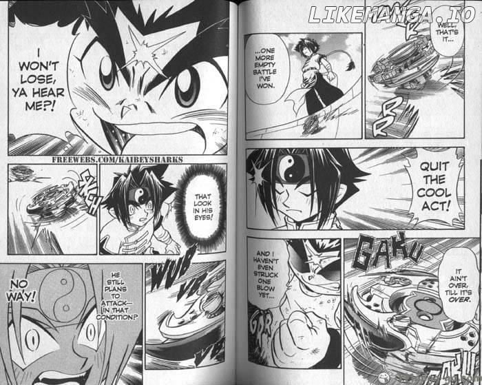 Bakuden Shoot Beyblade chapter 58.2 - page 13