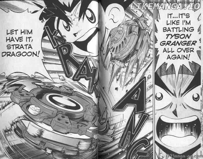 Bakuden Shoot Beyblade chapter 58.2 - page 31