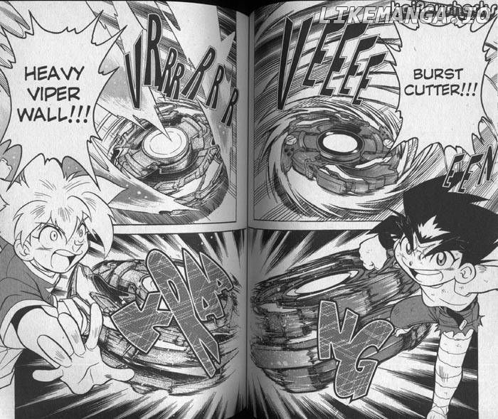 Bakuden Shoot Beyblade chapter 59.1 - page 13