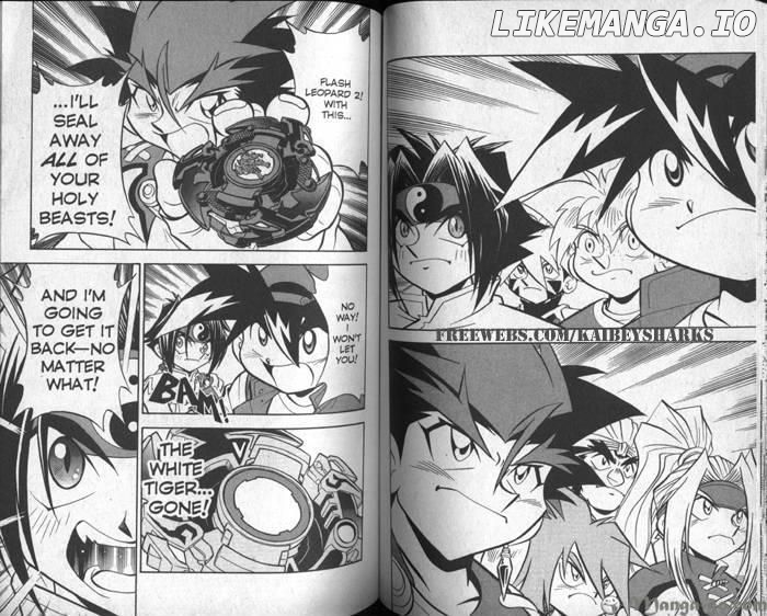 Bakuden Shoot Beyblade chapter 25 - page 19