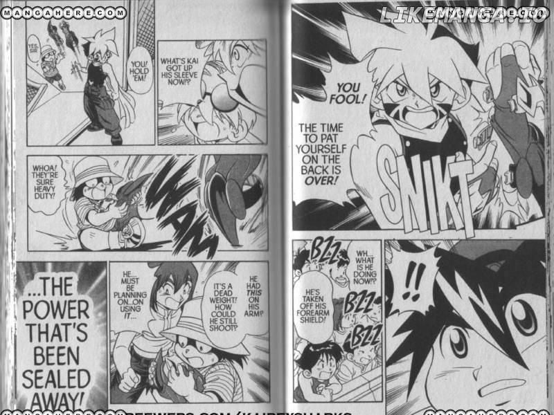 Bakuden Shoot Beyblade chapter 10 - page 14