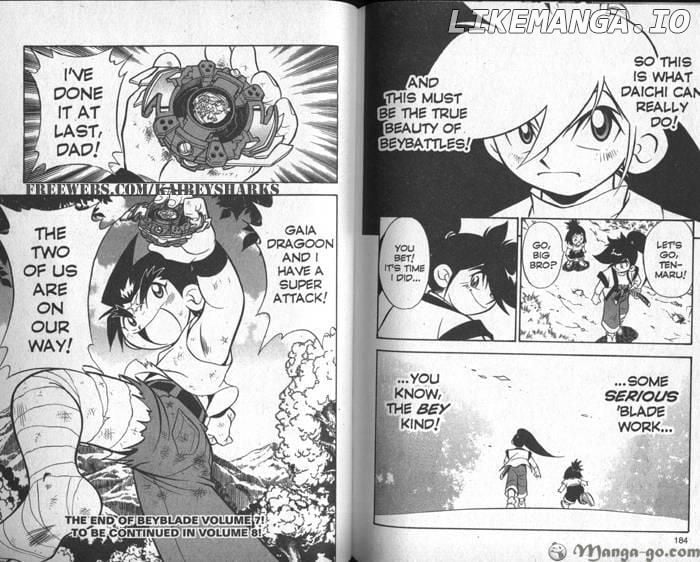 Bakuden Shoot Beyblade chapter 60.2 - page 16