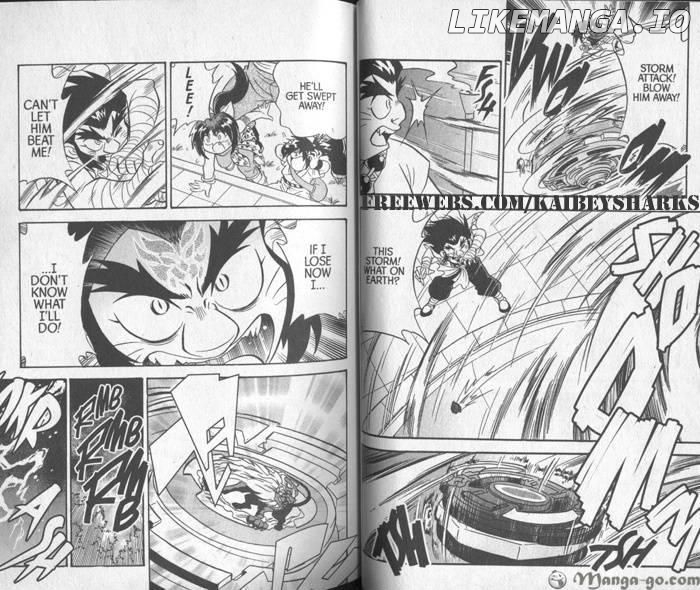 Bakuden Shoot Beyblade chapter 13 - page 27