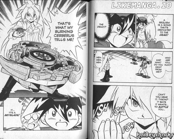 Bakuden Shoot Beyblade chapter 35 - page 5