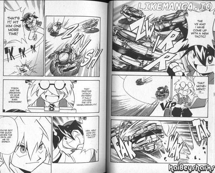 Bakuden Shoot Beyblade chapter 35 - page 6