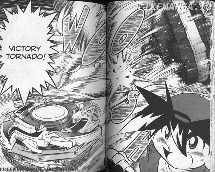 Bakuden Shoot Beyblade chapter 24 - page 22