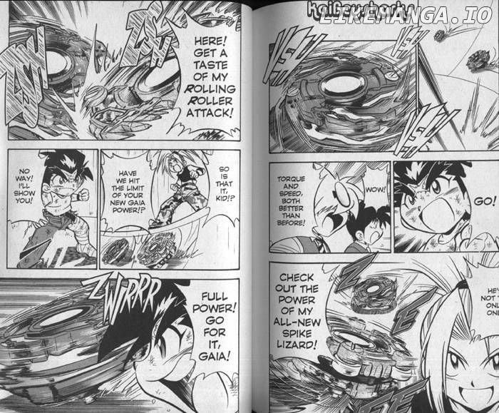 Bakuden Shoot Beyblade chapter 37.5 - page 24