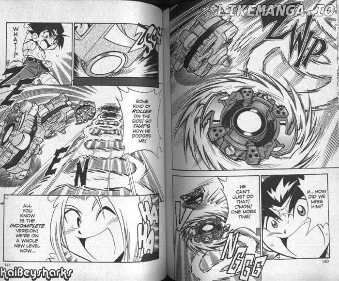 Bakuden Shoot Beyblade chapter 37.5 - page 5