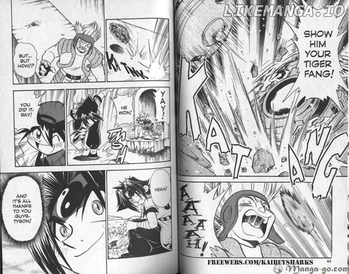 Bakuden Shoot Beyblade chapter 20 - page 20