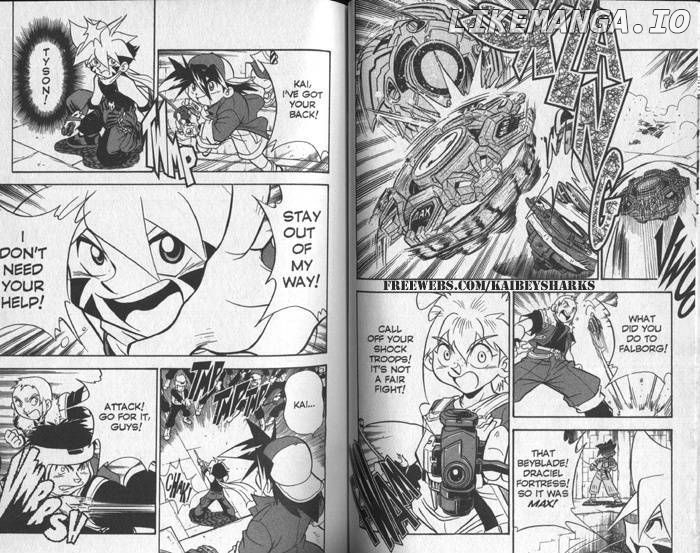 Bakuden Shoot Beyblade chapter 20 - page 26