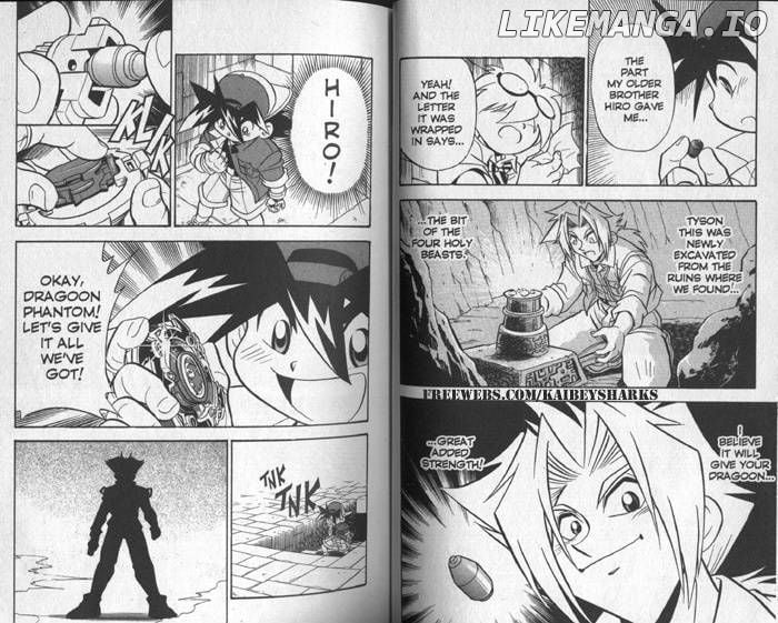 Bakuden Shoot Beyblade chapter 20 - page 29