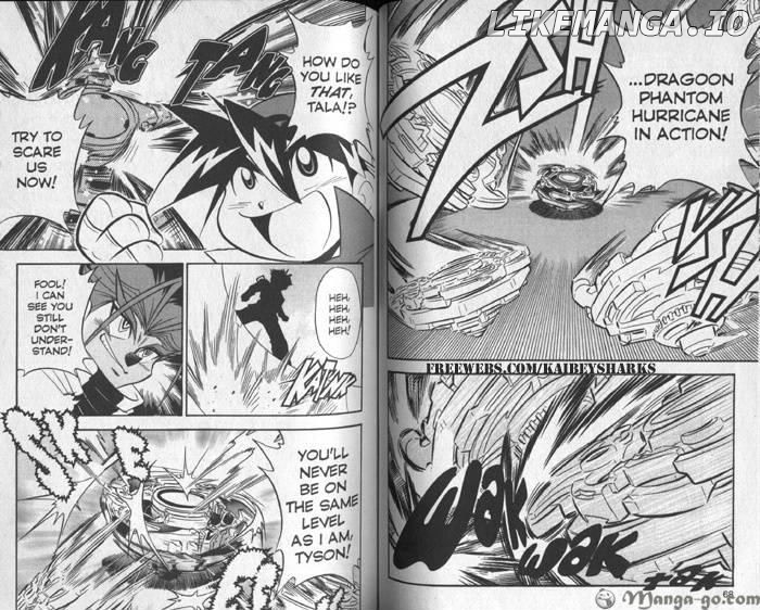 Bakuden Shoot Beyblade chapter 20 - page 32