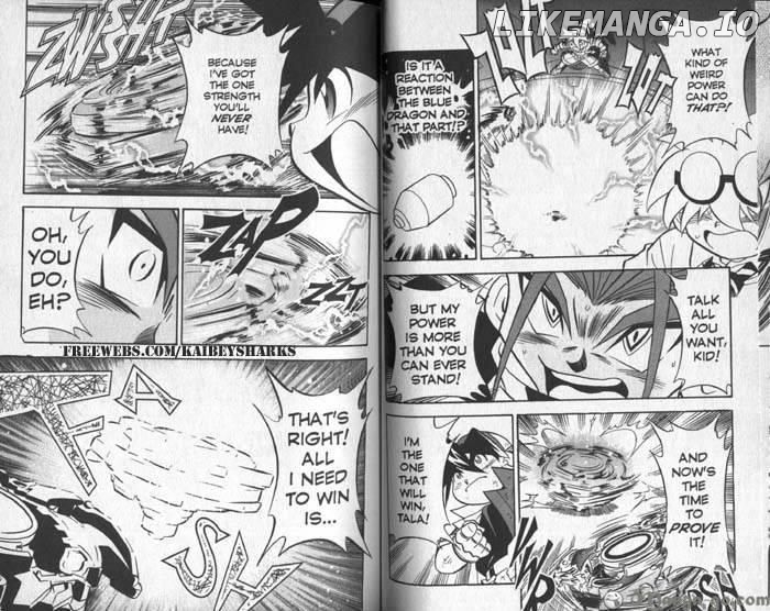 Bakuden Shoot Beyblade chapter 20 - page 40