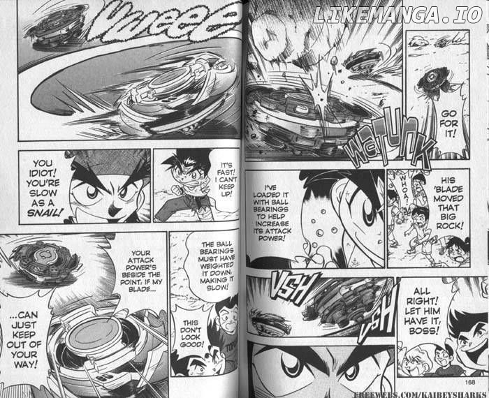 Bakuden Shoot Beyblade chapter 22 - page 21