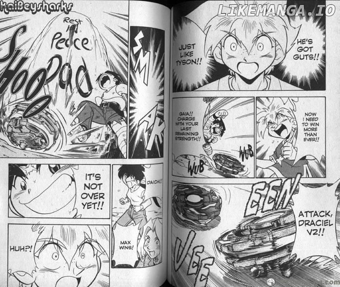 Bakuden Shoot Beyblade chapter 40.1 - page 11