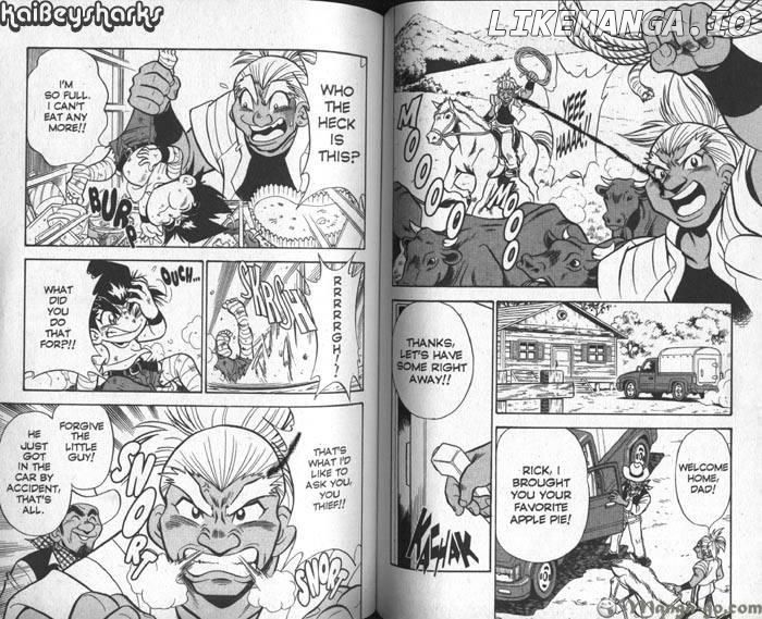 Bakuden Shoot Beyblade chapter 40.3 - page 4