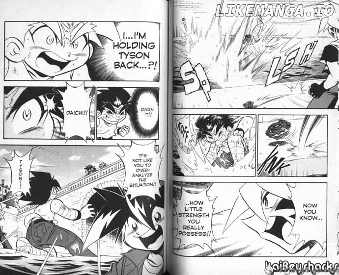 Bakuden Shoot Beyblade chapter 46.2 - page 11