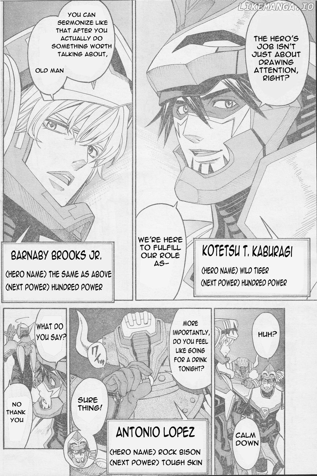 Tiger & Bunny chapter 2 - page 3