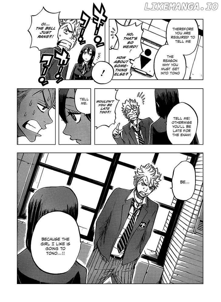 Yanki-Kun To Megane-Chan chapter 201 - page 21