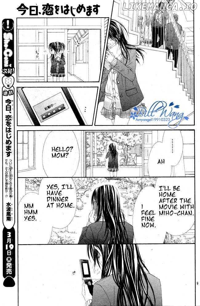 Kyou, Koi Wo Hajimemasu chapter 35 - page 9