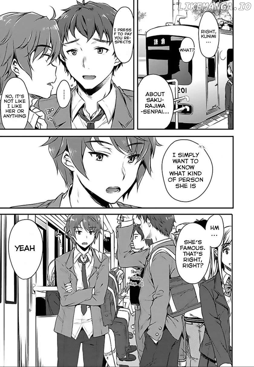 Rascal Does Not Dream of Bunny Girl Senpai Chapter 1 - page 14